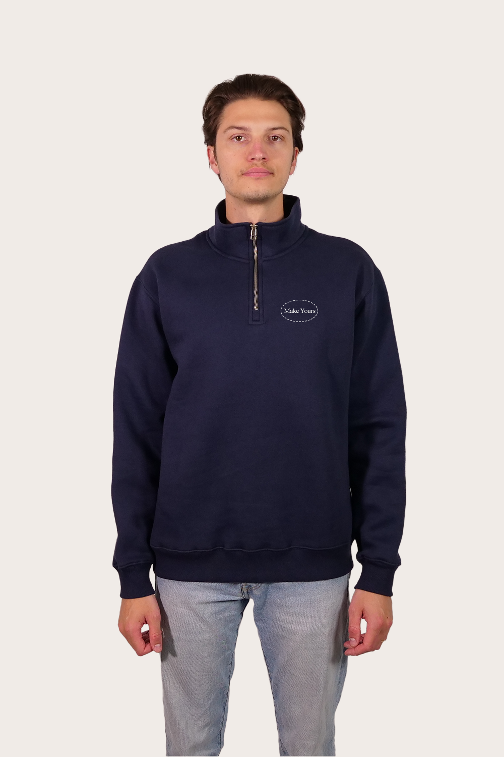 Signature Fleece Quarter Zip Medium