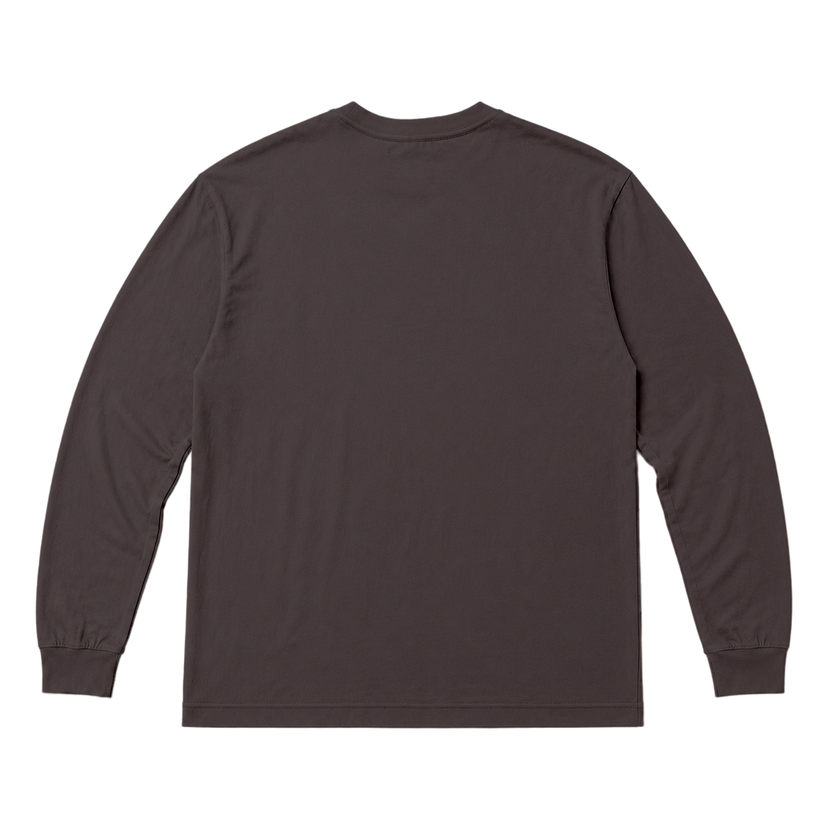 T-shirt TRACE coupe relaxed, coloris marron fonce, vue de dos