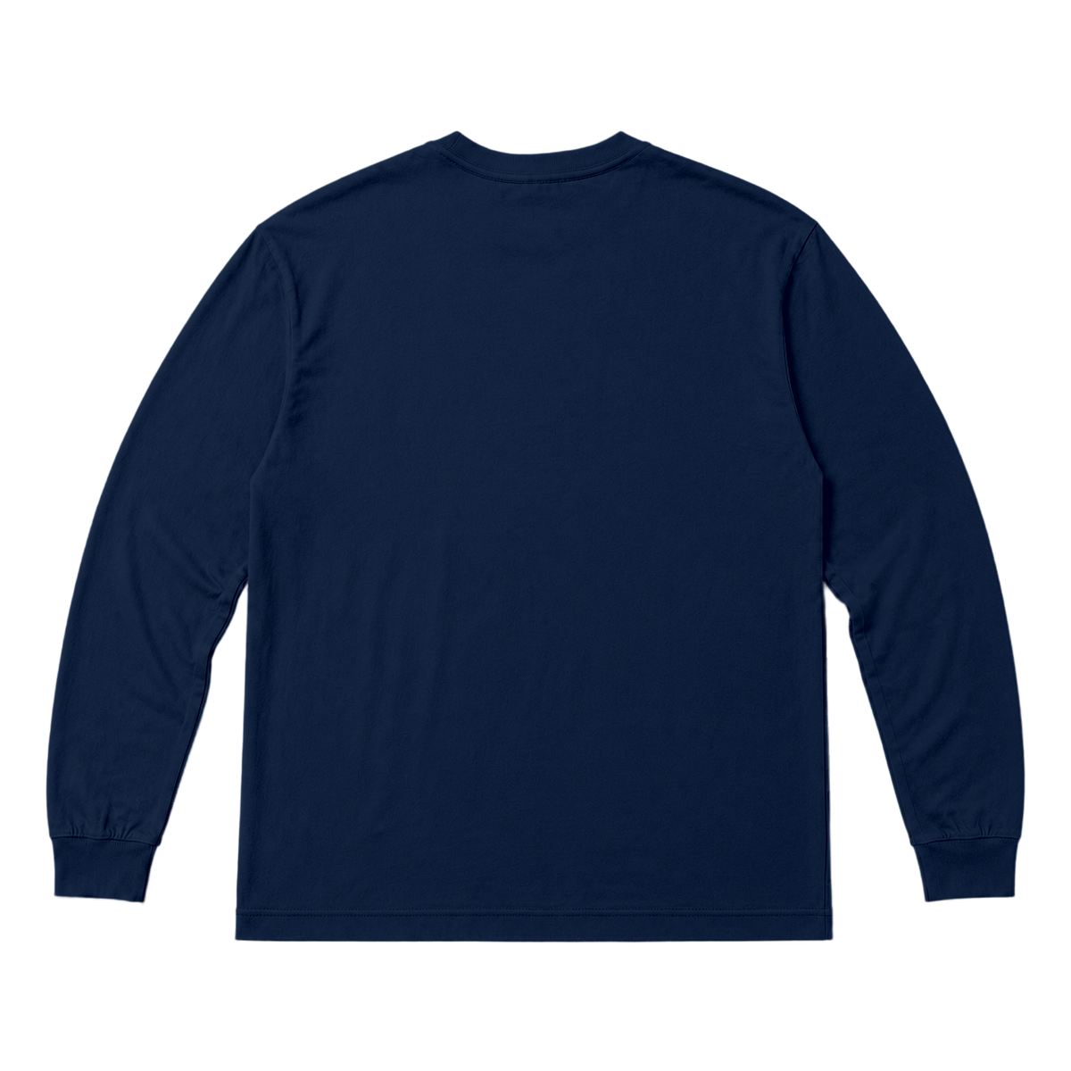 T-shirt TRACE coupe relaxed, coloris marine fonce, vue de dos