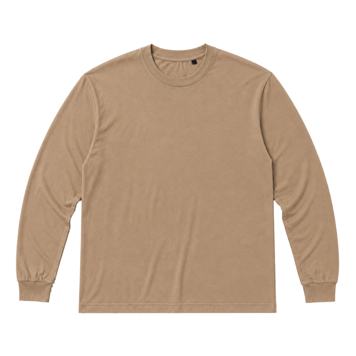 T-shirt TRACE coupe relaxed, coloris taupe, vue de face