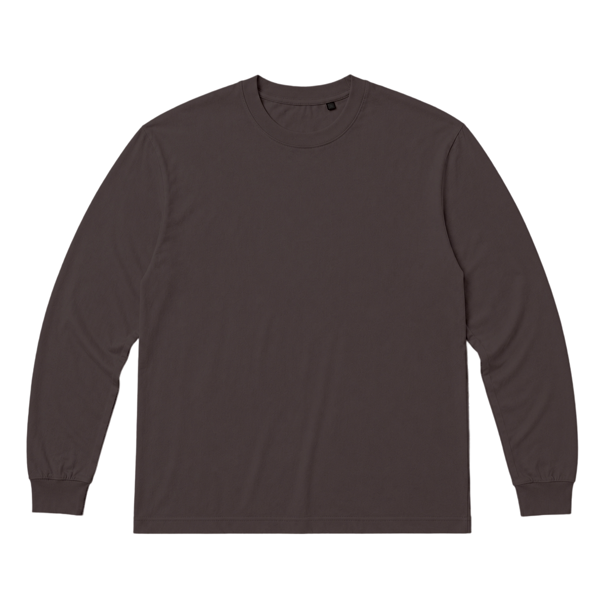 T-shirt TRACE coupe relaxed, coloris marron fonce, vue de face