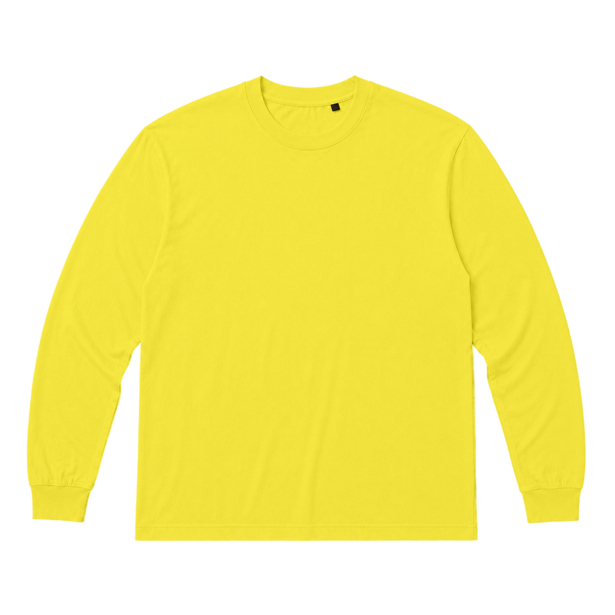 T-shirt TRACE coupe relaxed, coloris jaune, vue de face