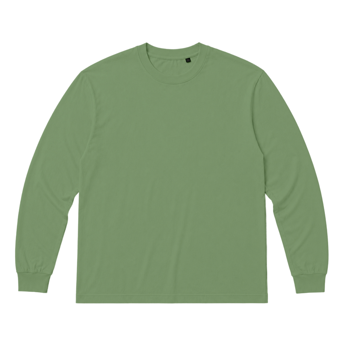 T-shirt TRACE coupe relaxed, coloris olive, vue de face