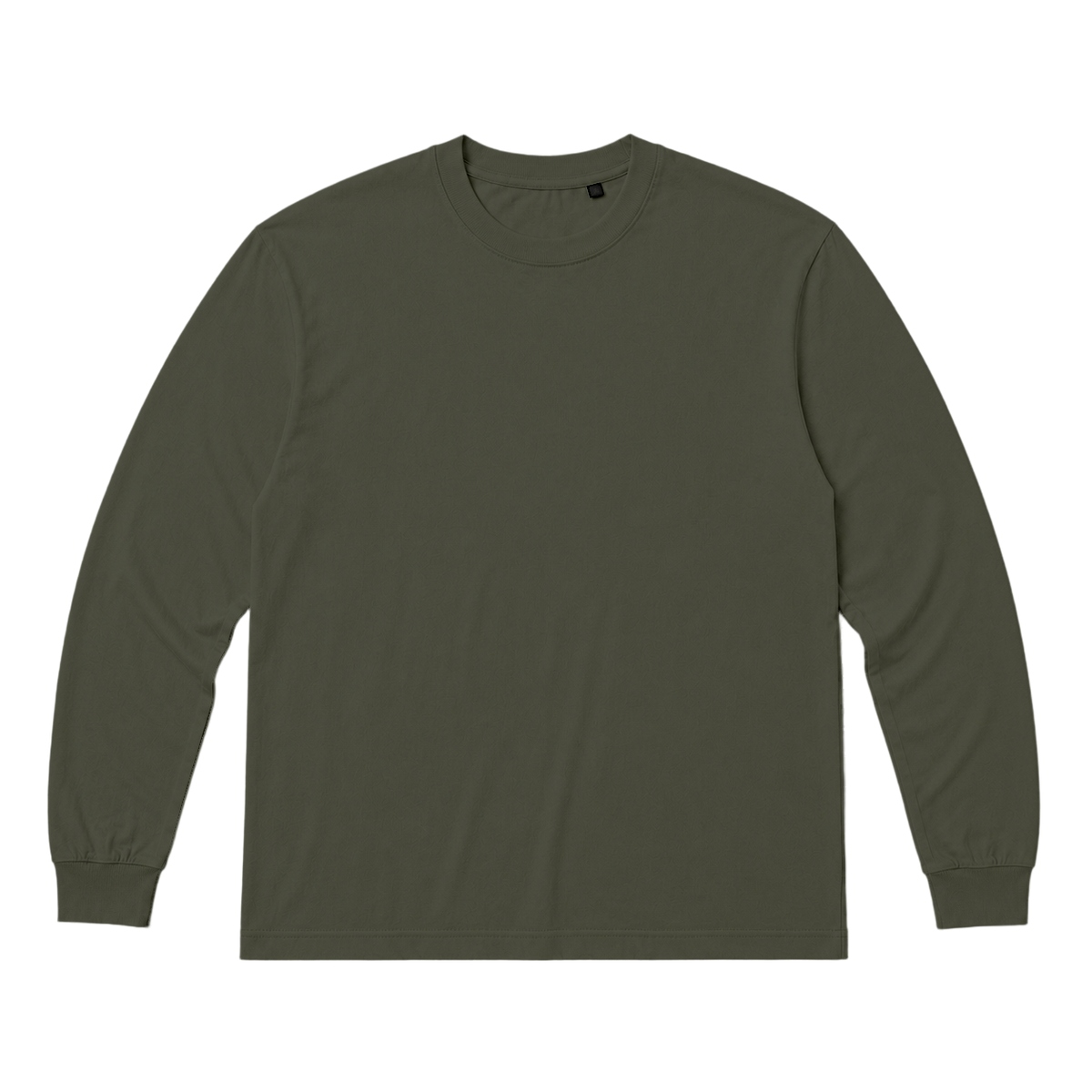 T-shirt TRACE coupe relaxed, coloris olive fonce, vue de face
