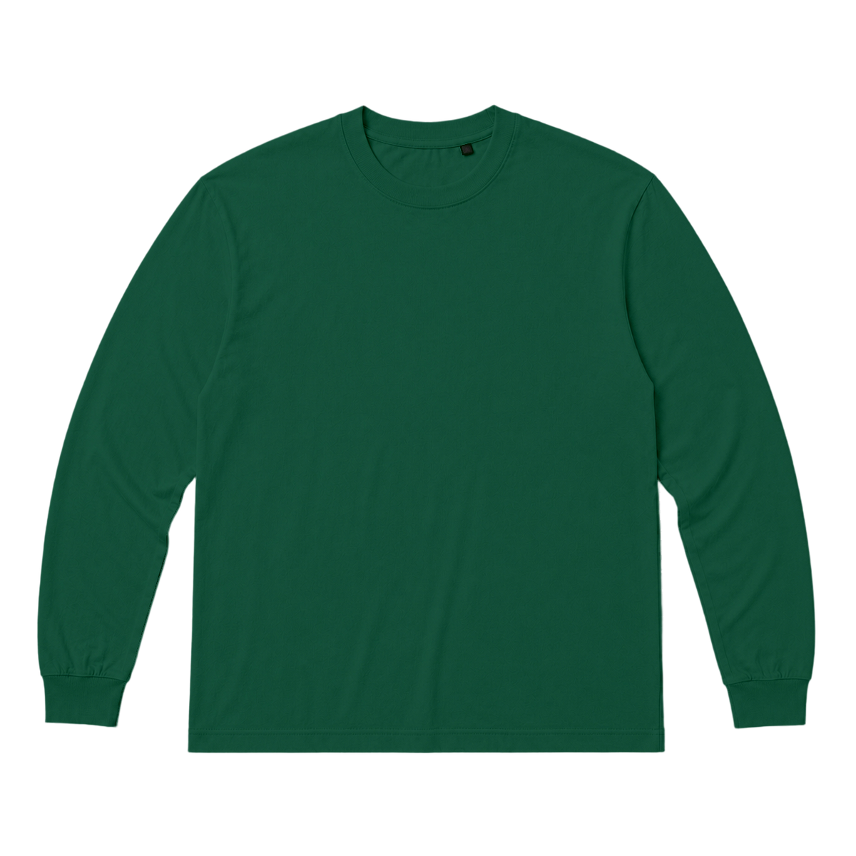 T-shirt TRACE coupe relaxed, coloris vert fonce, vue de face