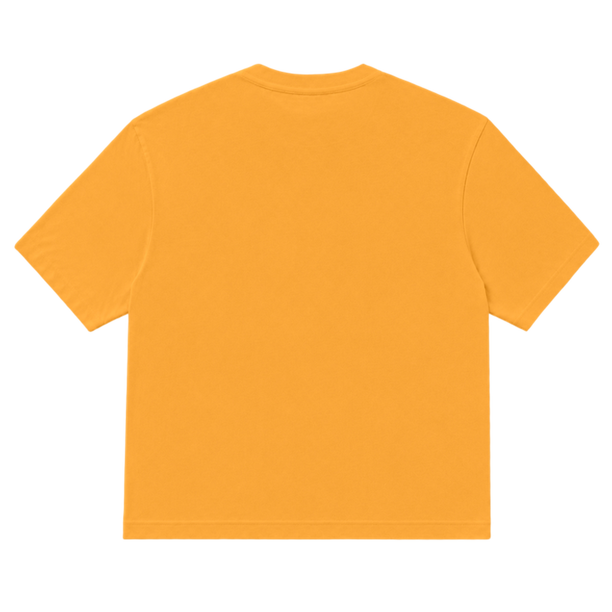 T-shirt EASE coupe relaxed, coloris orange, vue de dos