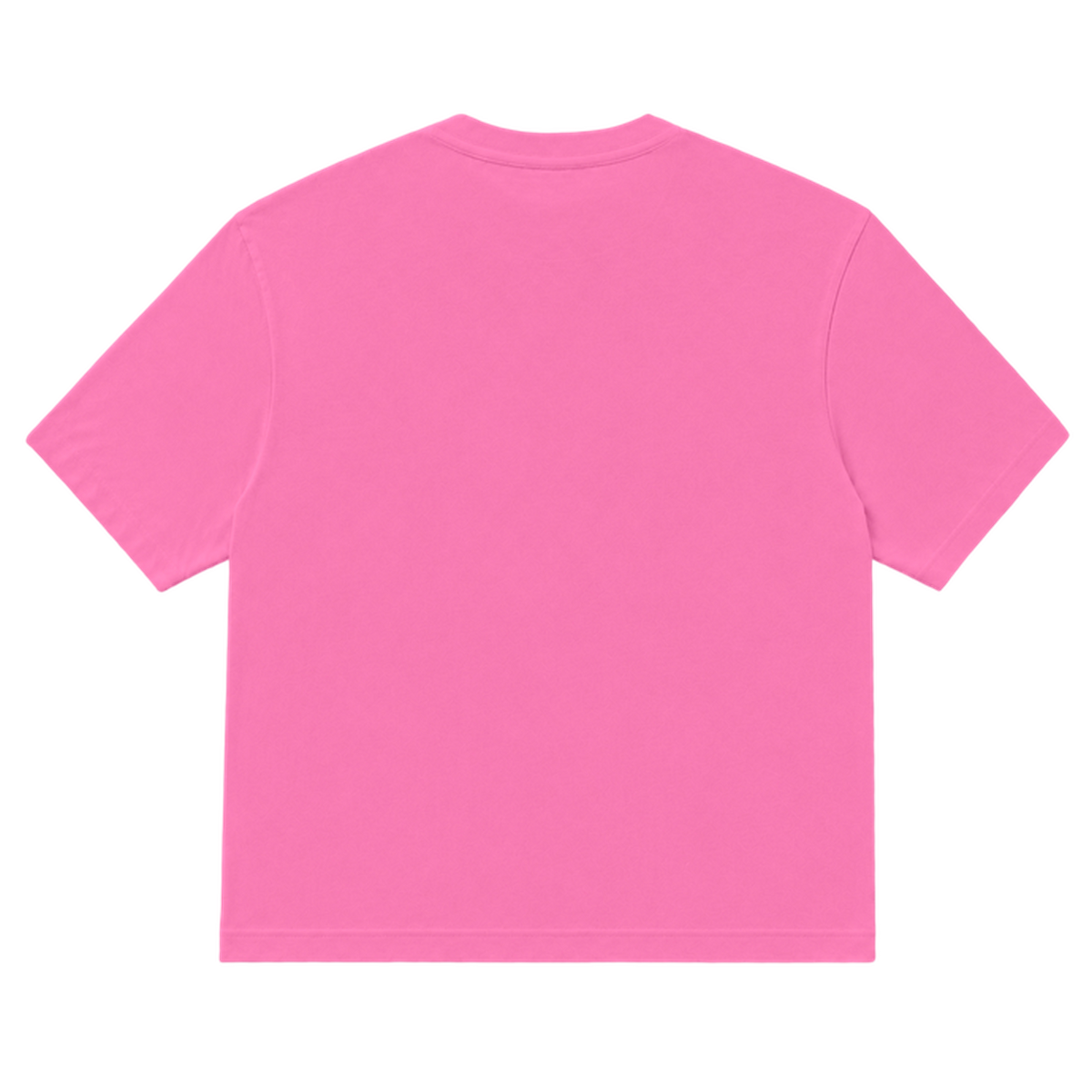 T-shirt EASE coupe relaxed, coloris rose, vue de dos