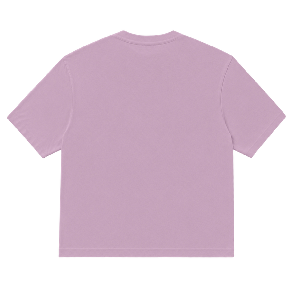 T-shirt EASE coupe relaxed, coloris rose poudre, vue de dos