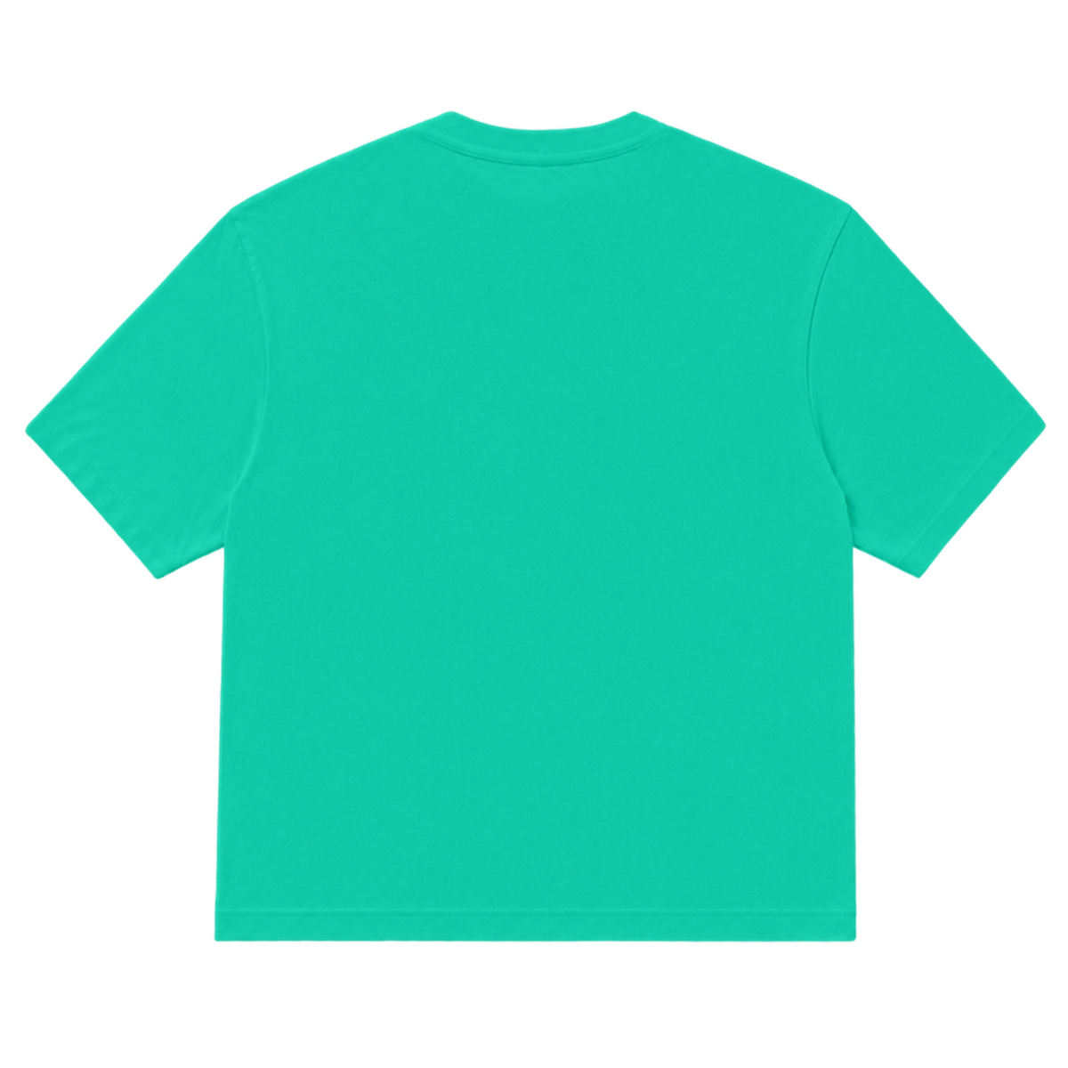 T-shirt EASE coupe relaxed, coloris vert, vue de dos