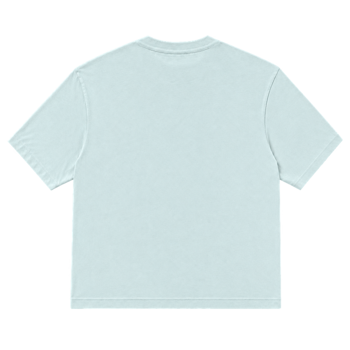 T-shirt EASE coupe relaxed, coloris menthe, vue de dos