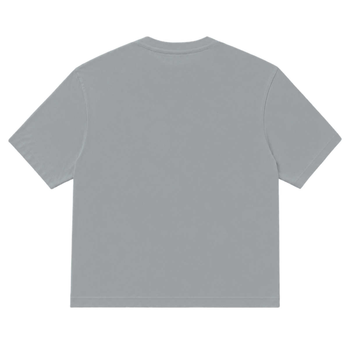 T-shirt EASE coupe relaxed, coloris gris, vue de dos