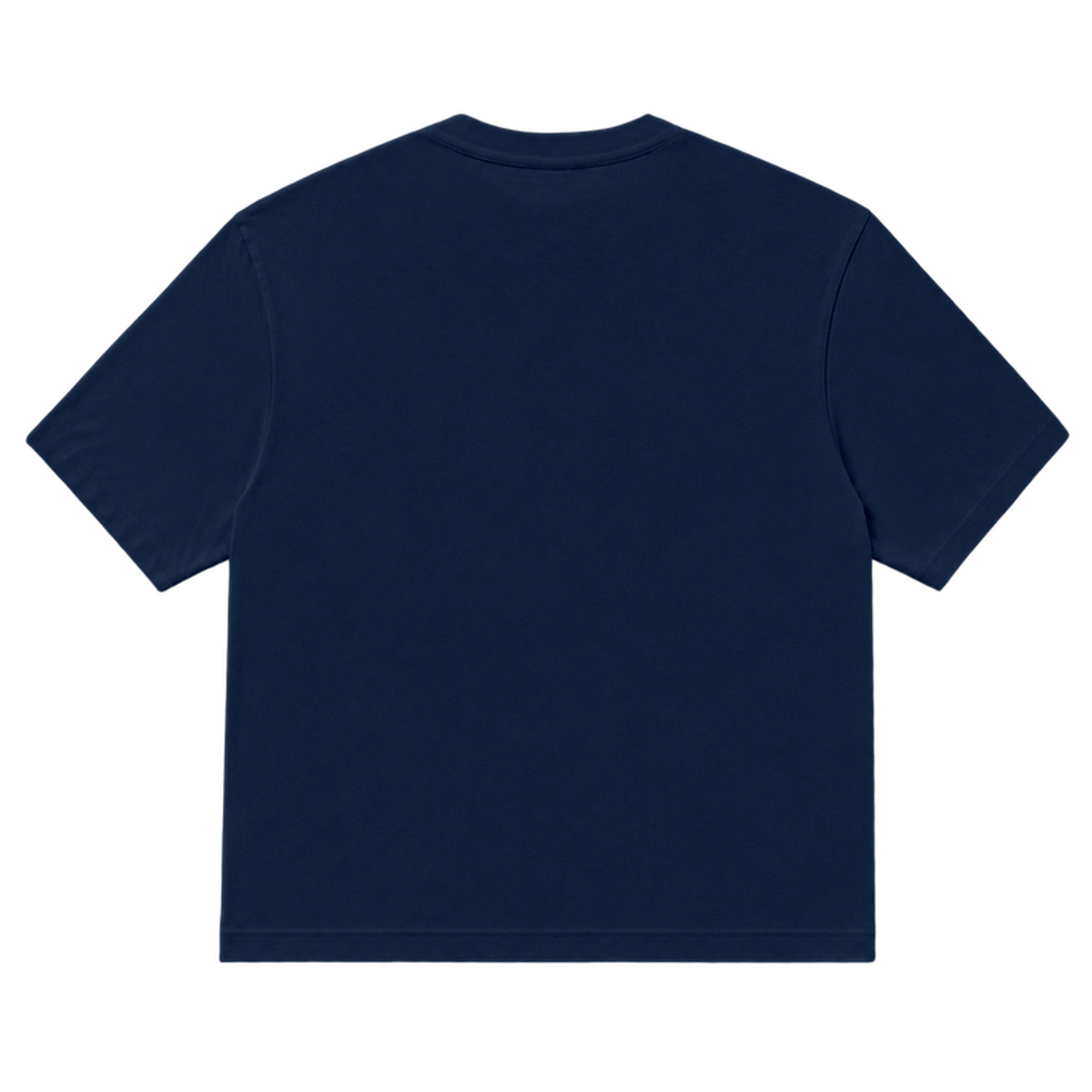 T-shirt EASE coupe relaxed, coloris marine fonce, vue de dos
