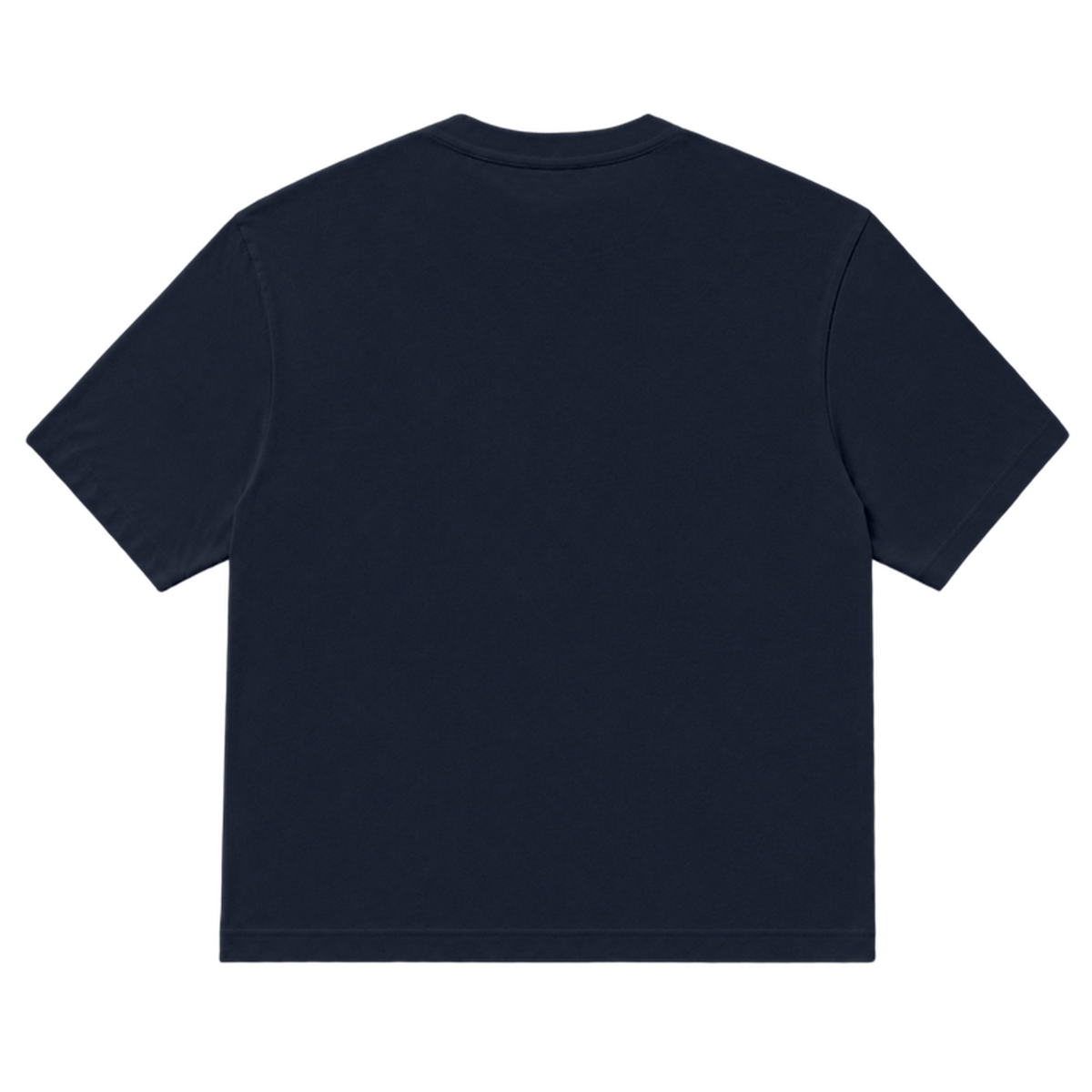 T-shirt EASE coupe relaxed, coloris marine profond, vue de dos