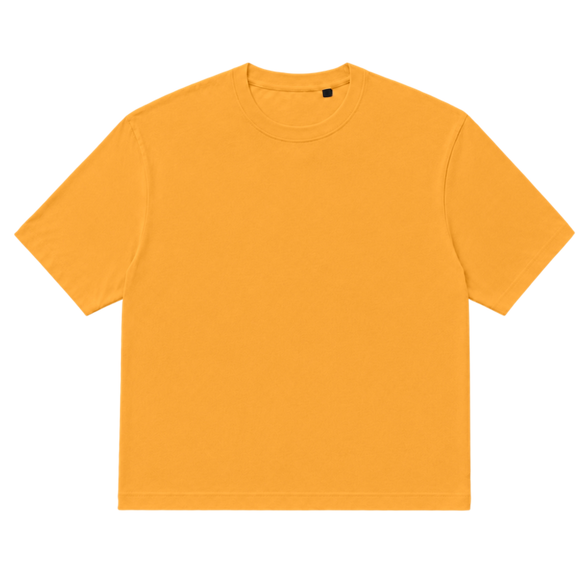 T-shirt EASE coupe relaxed, coloris orange, vue de face
