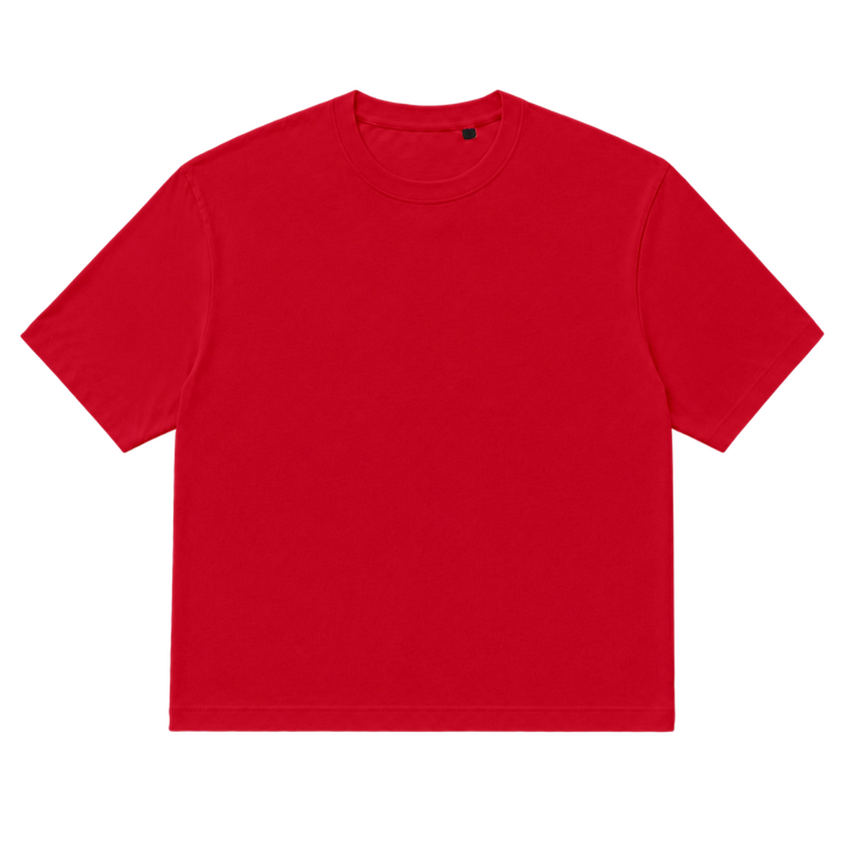 T-shirt EASE coupe relaxed, coloris rouge, vue de face