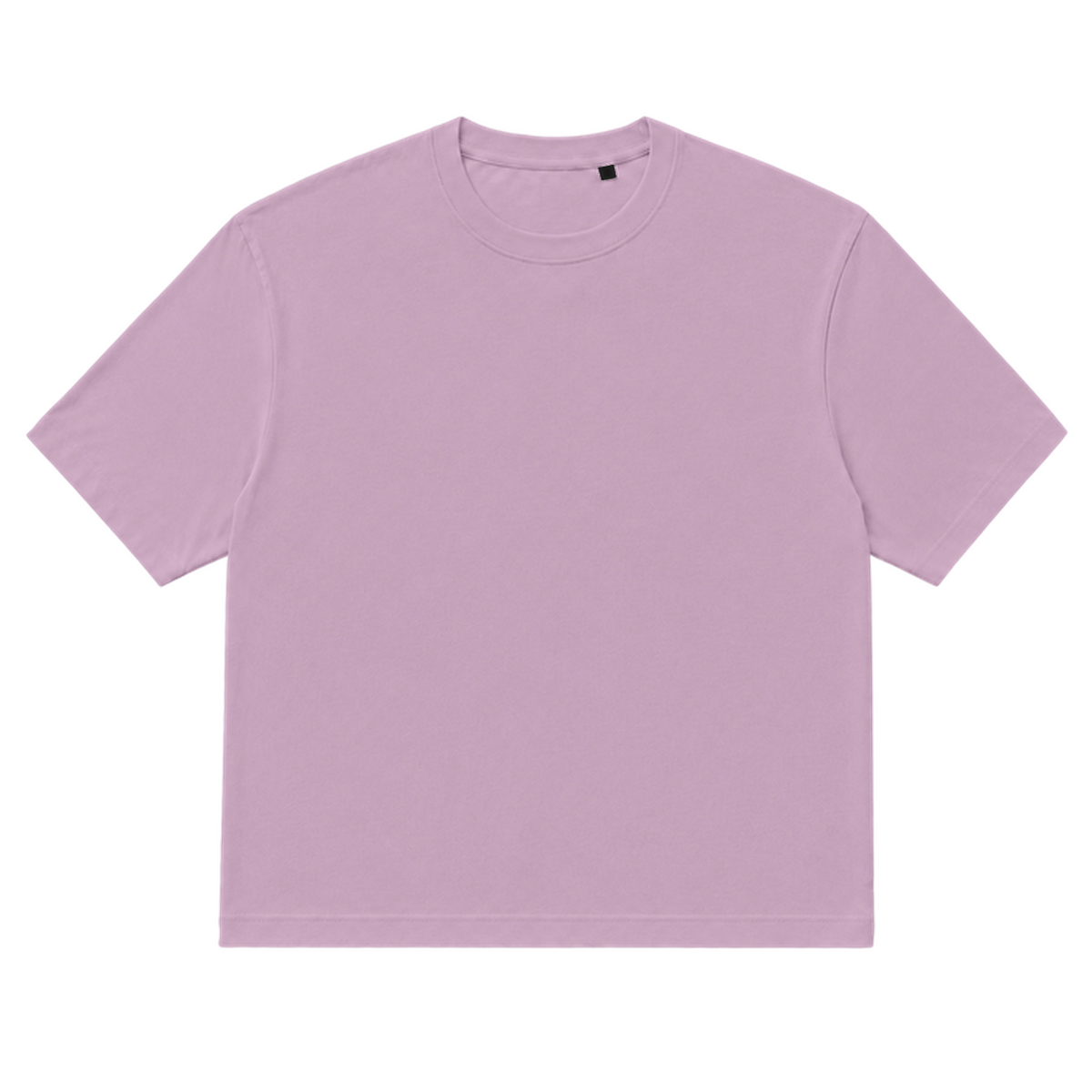 T-shirt EASE coupe relaxed, coloris rose poudre, vue de face
