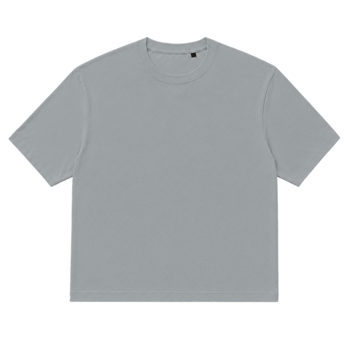 T-shirt EASE coupe relaxed, coloris gris, vue de face