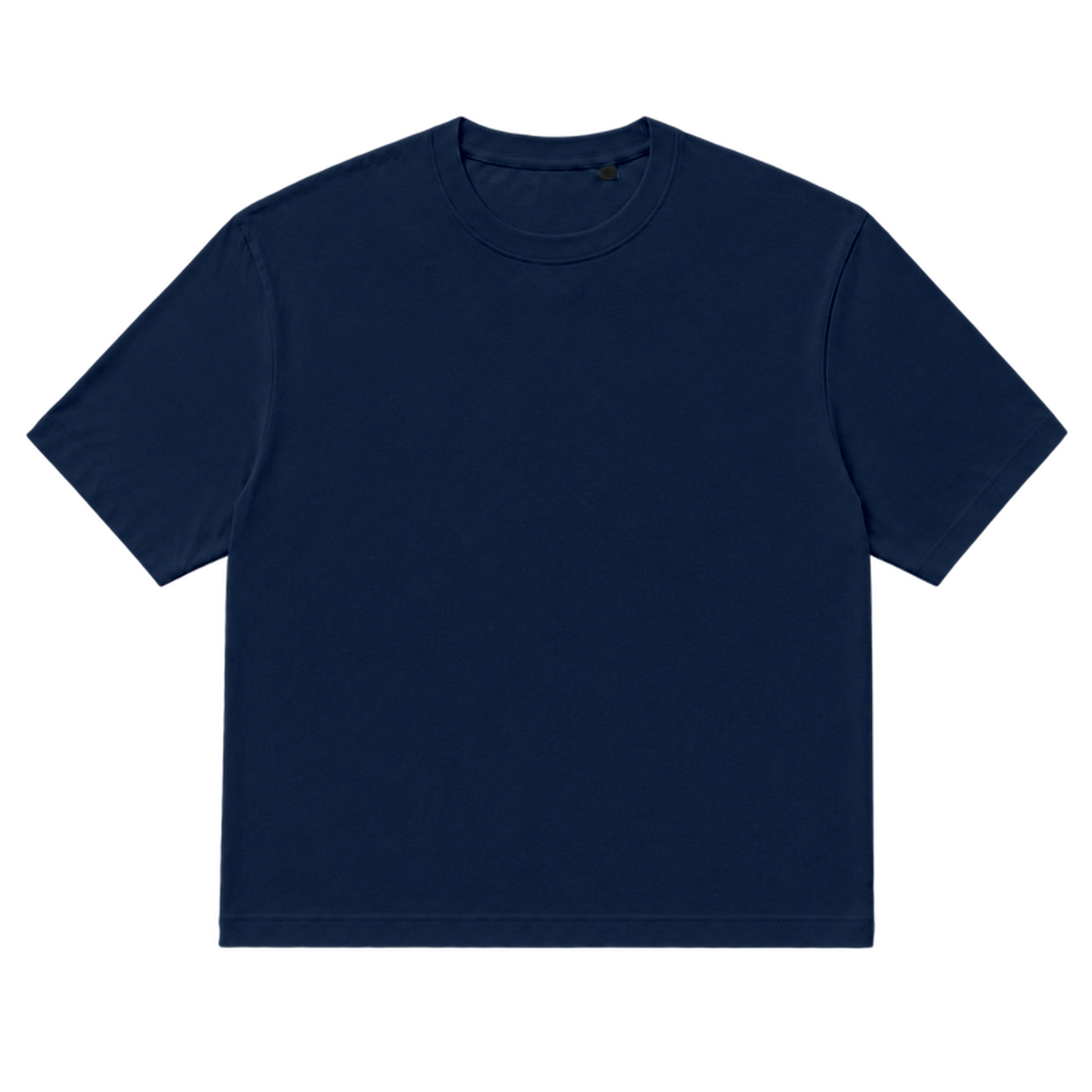 T-shirt EASE coupe relaxed, coloris marine fonce, vue de face