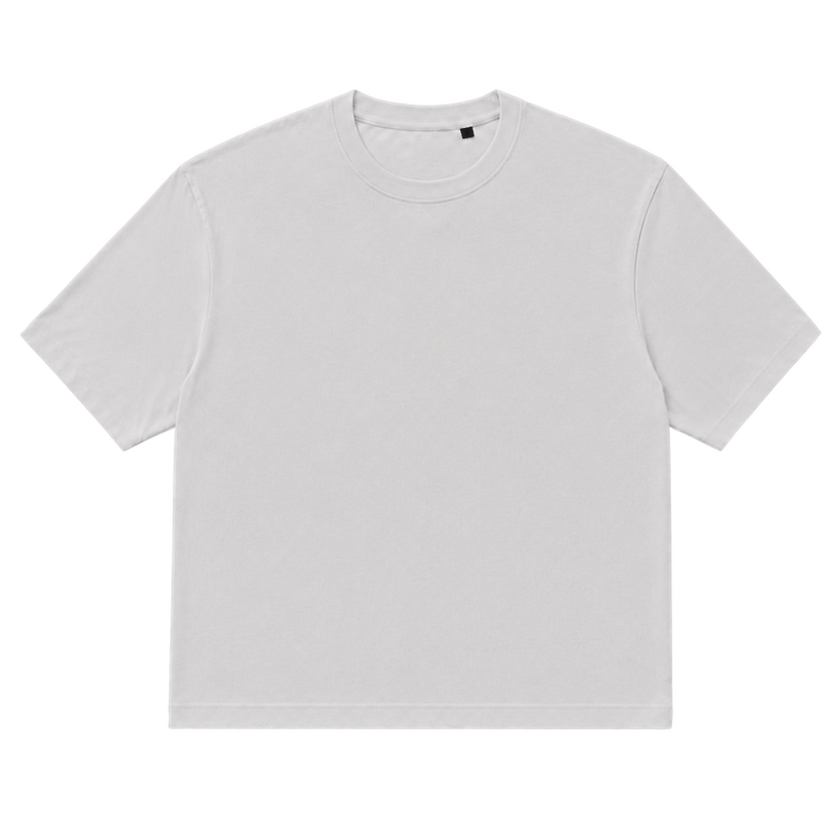 T-shirt EASE coupe relaxed, coloris gris froid, vue de face