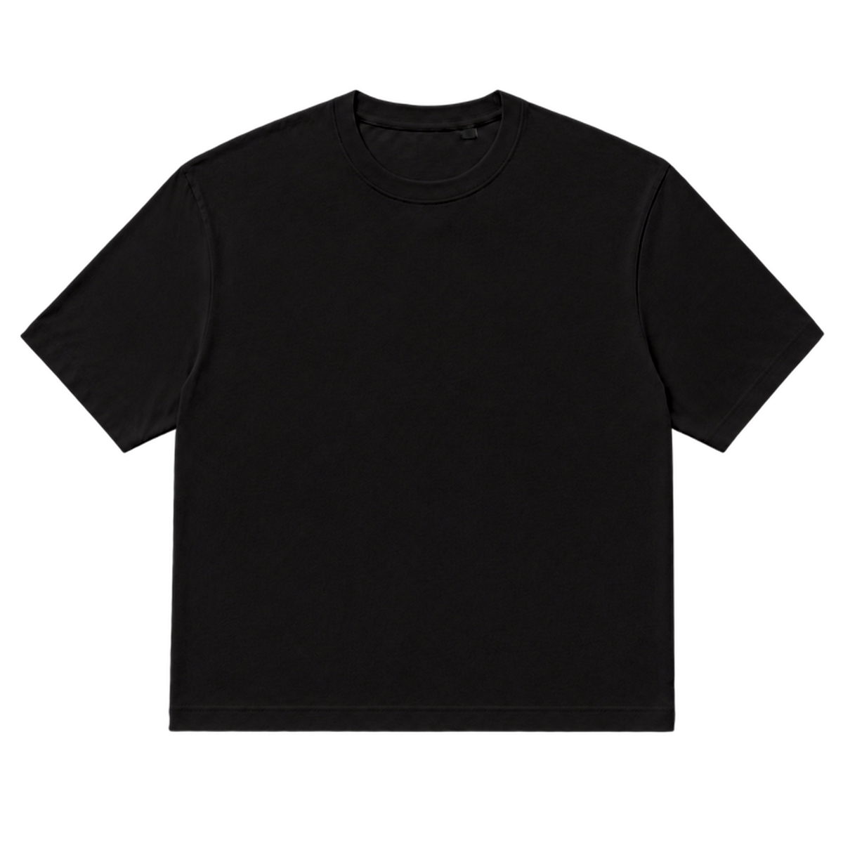 T-shirt EASE coupe relaxed, coloris noir, vue de face