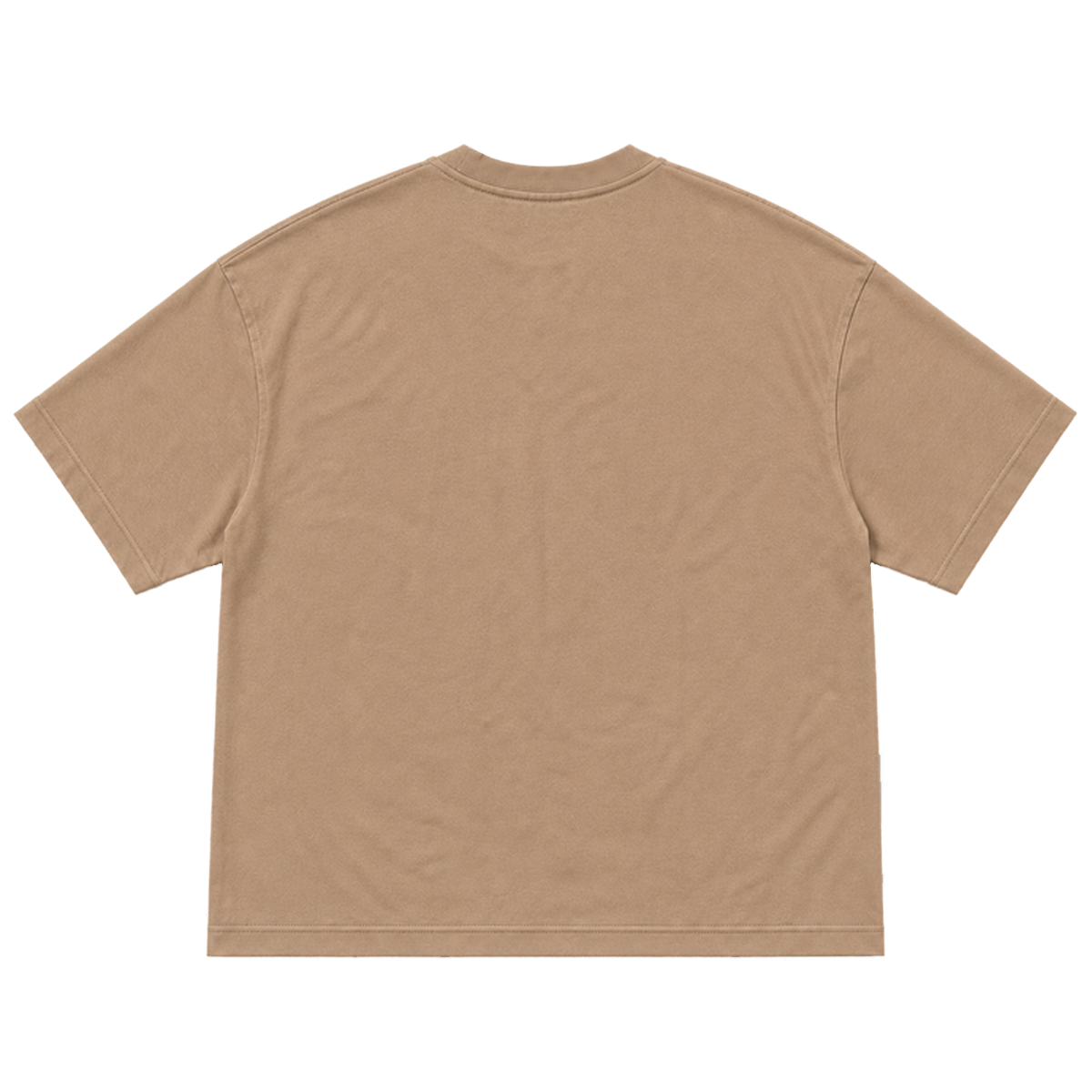 T-shirt FLOW coupe oversized, coloris taupe, vue de dos