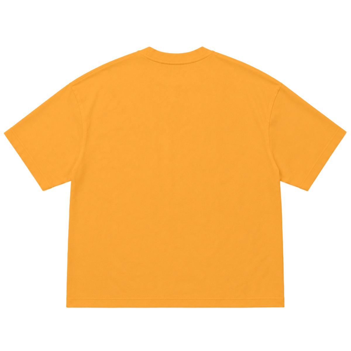 T-shirt FLOW coupe oversized, coloris orange, vue de dos
