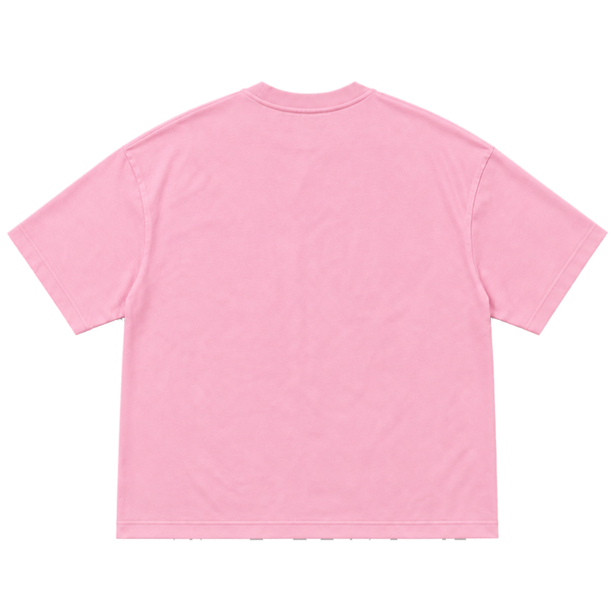 T-shirt FLOW coupe oversized, coloris rose clair, vue de dos