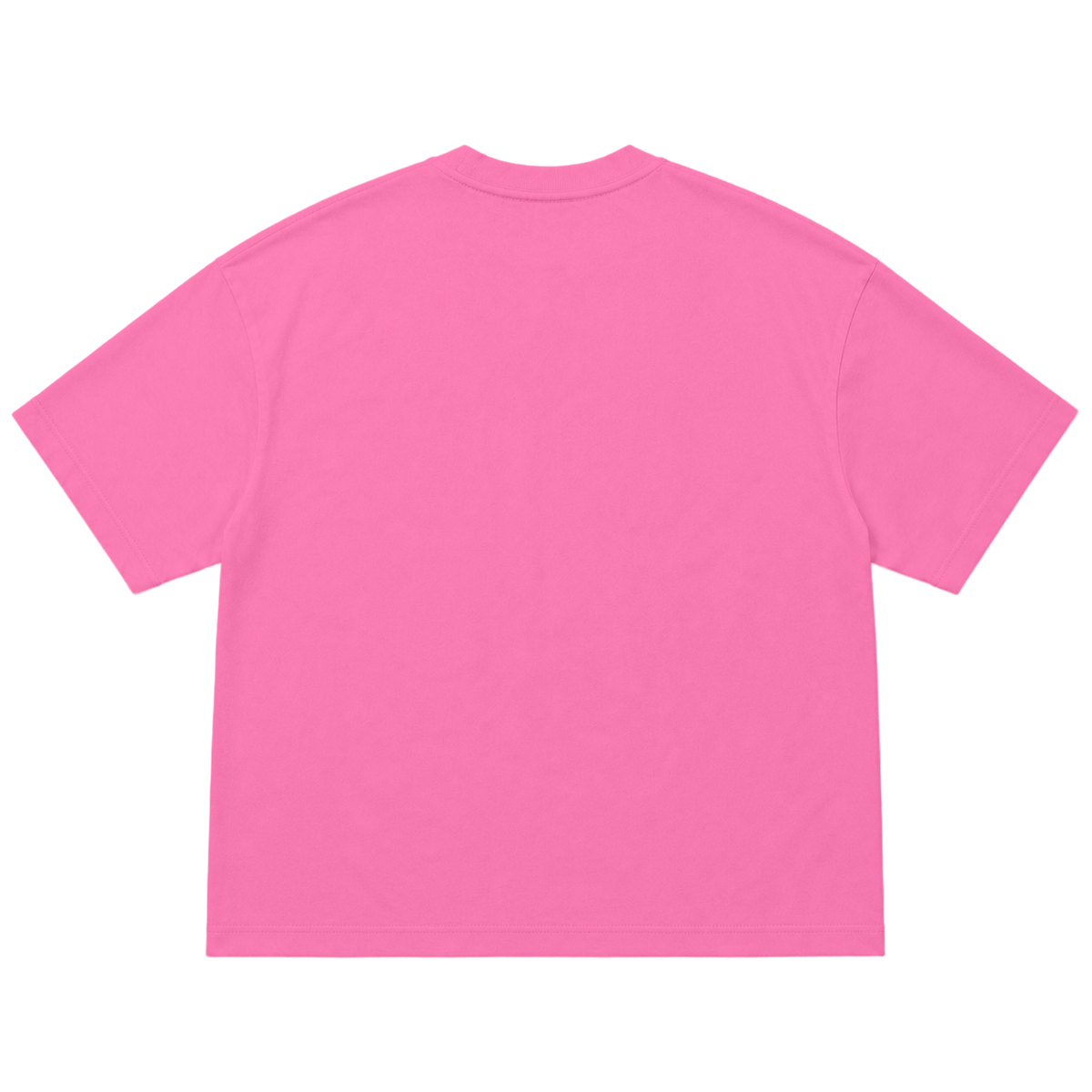 T-shirt FLOW coupe oversized, coloris rose, vue de dos