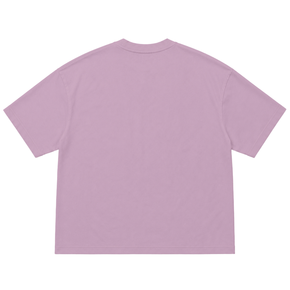 T-shirt FLOW coupe oversized, coloris rose poudre, vue de dos