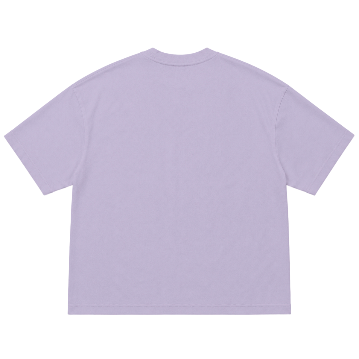 T-shirt FLOW coupe oversized, coloris lavande, vue de dos