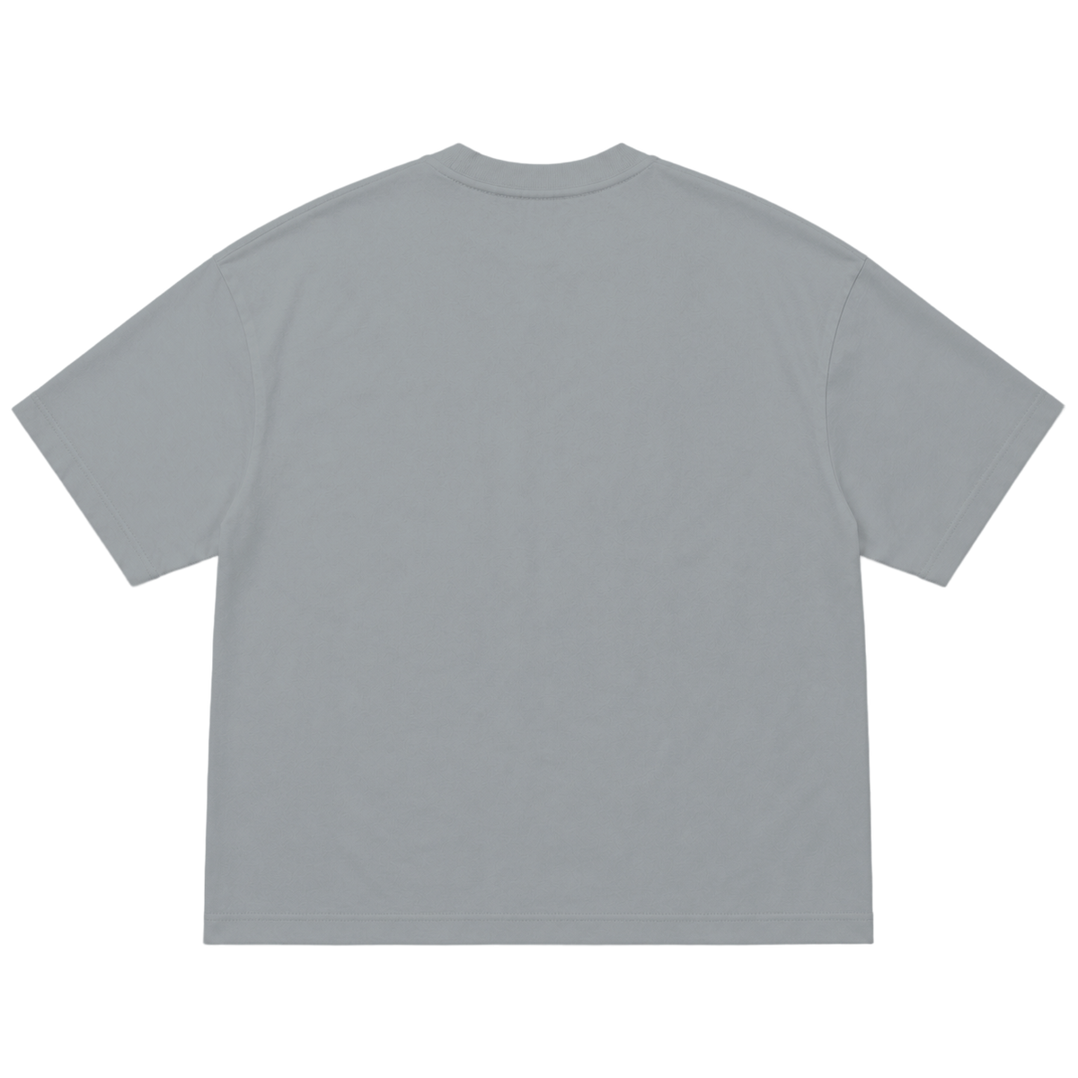 T-shirt FLOW coupe oversized, coloris gris, vue de dos