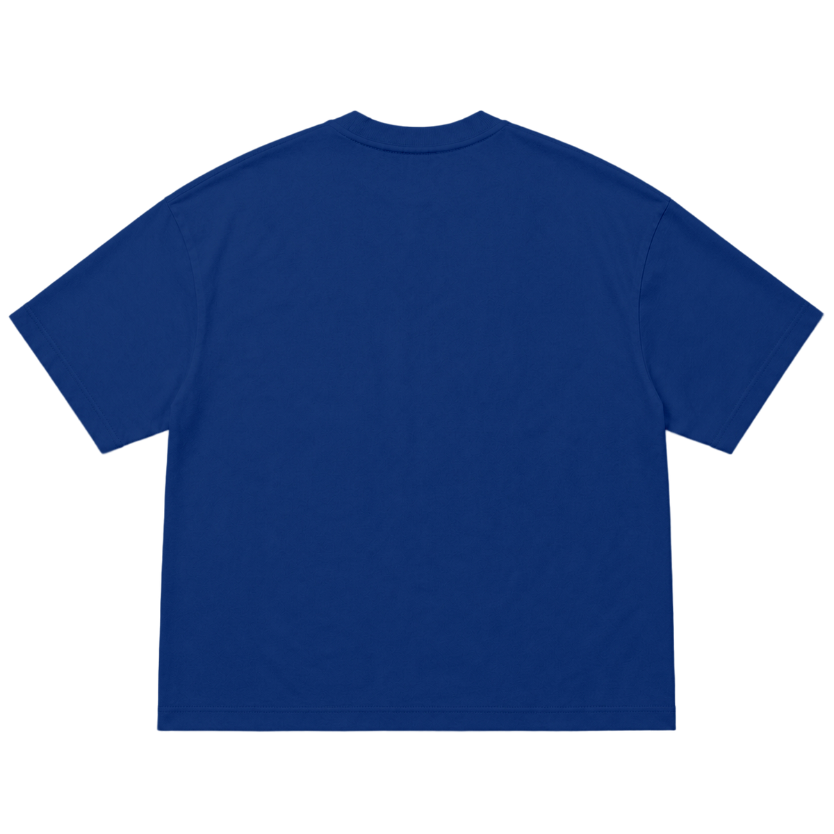 T-shirt FLOW coupe oversized, coloris bleu marine, vue de dos