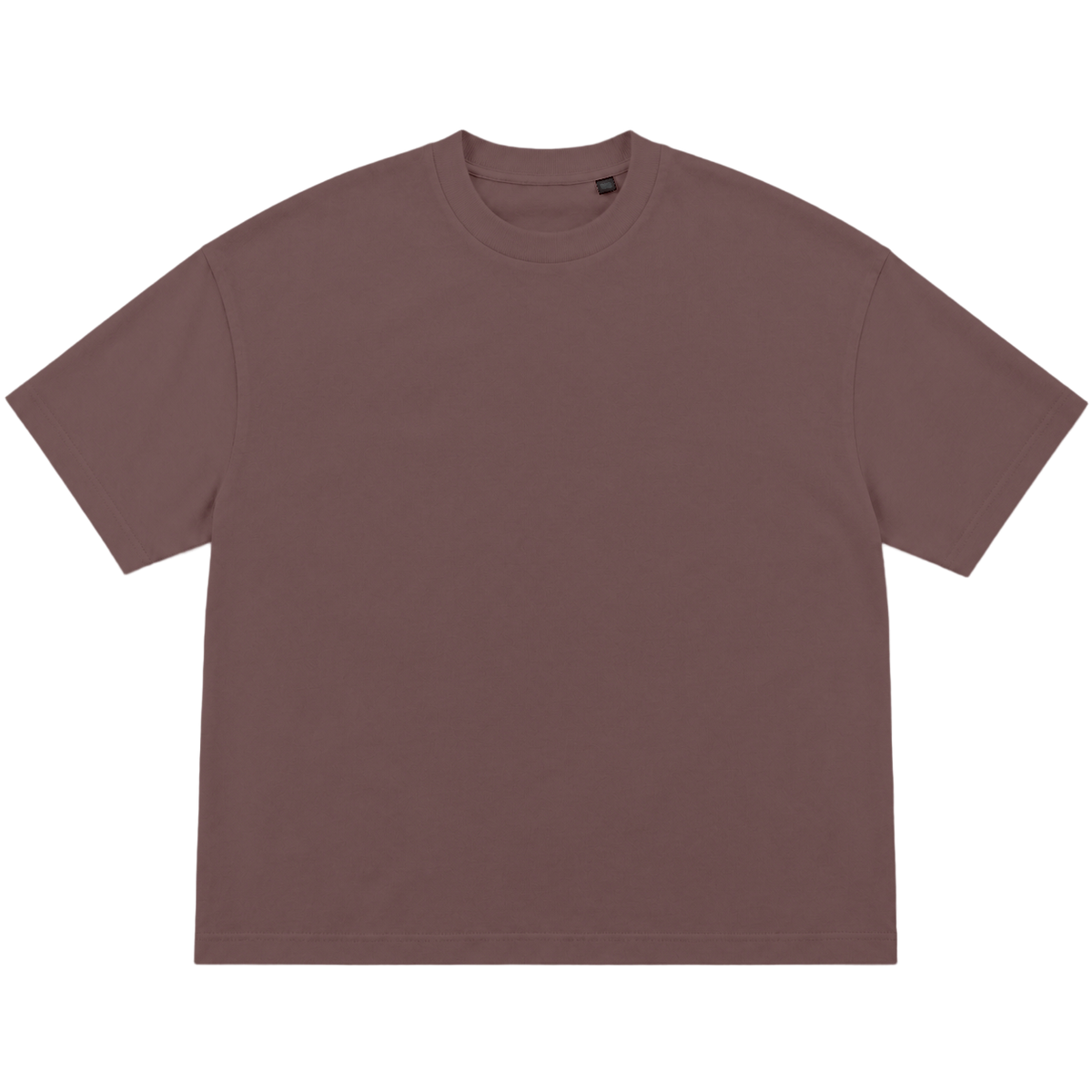 T-shirt FLOW coupe oversized, coloris marron, vue de face