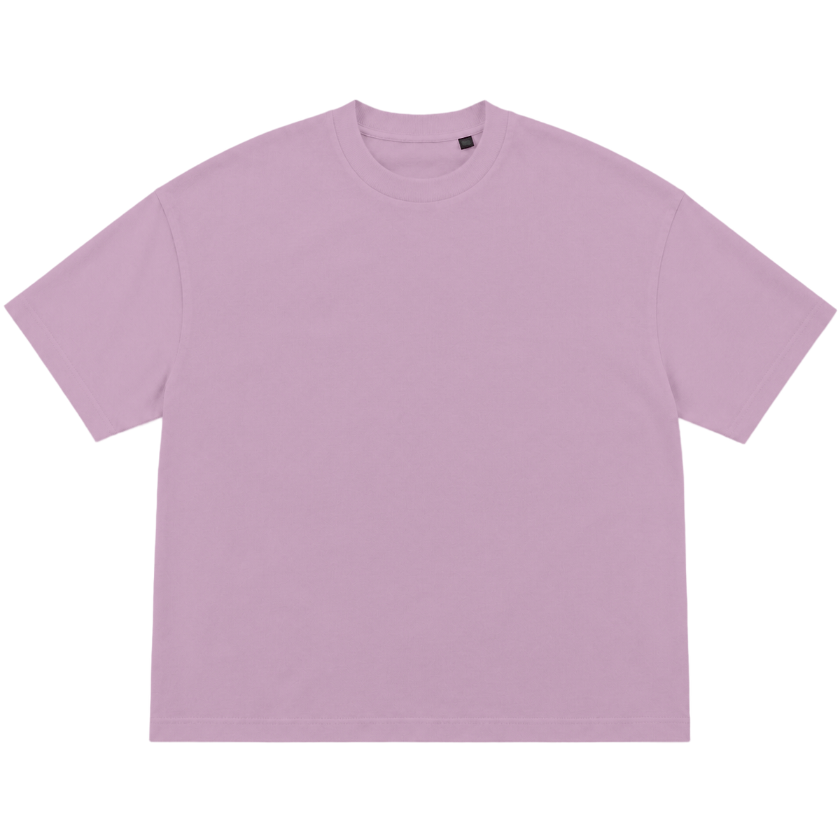 T-shirt FLOW coupe oversized, coloris rose poudre, vue de face