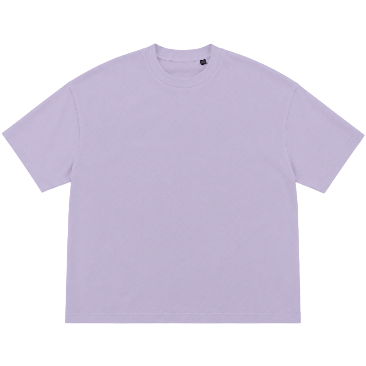 T-shirt FLOW coupe oversized, coloris lavande, vue de face