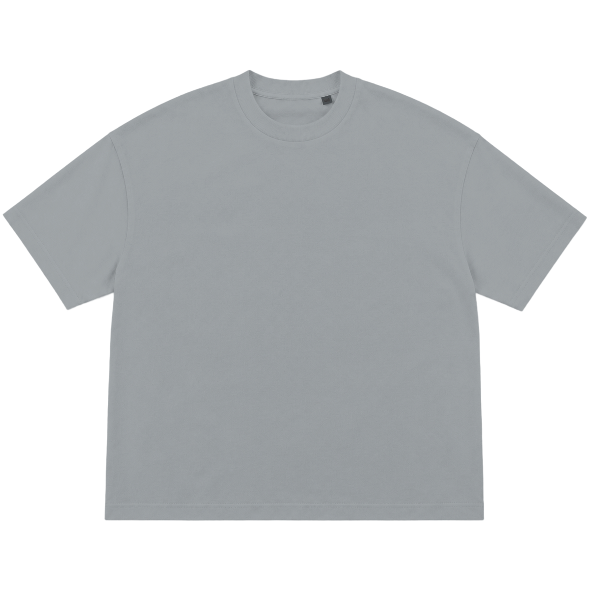 T-shirt FLOW coupe oversized, coloris gris, vue de face