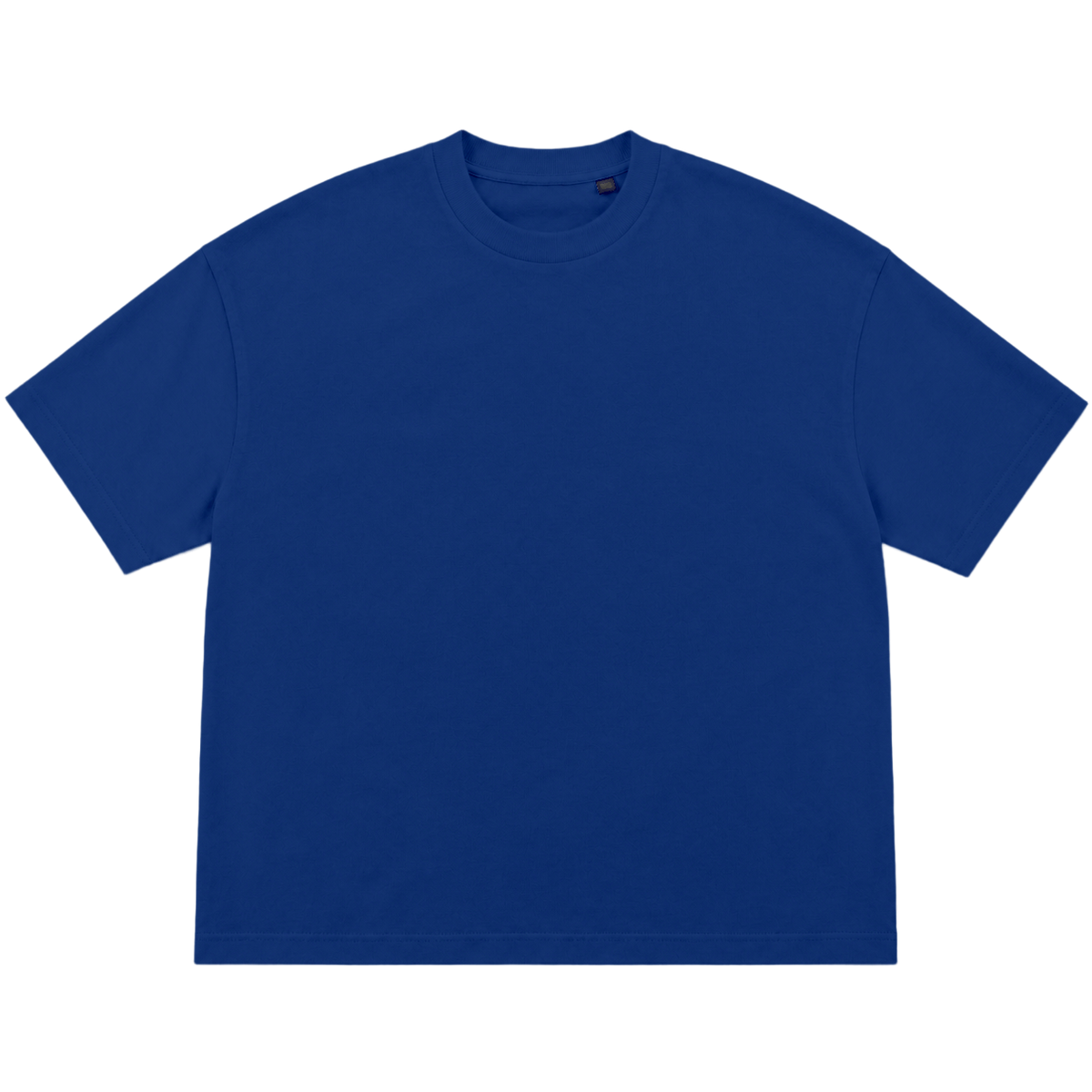 T-shirt FLOW coupe oversized, coloris bleu marine, vue de face