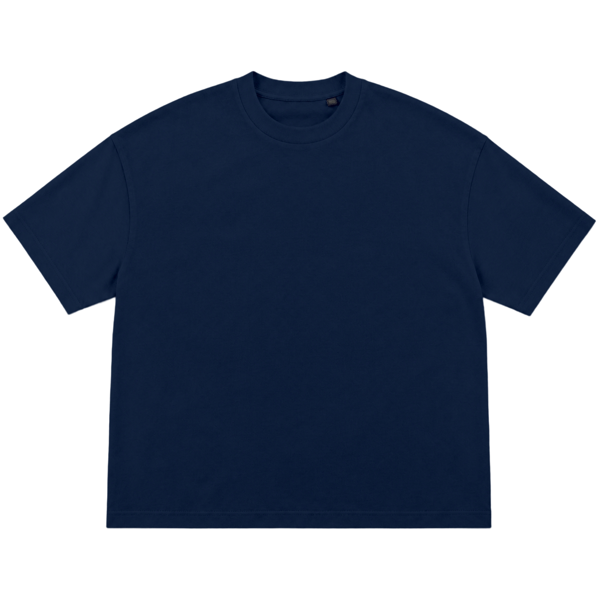 T-shirt FLOW coupe oversized, coloris marine fonce, vue de face