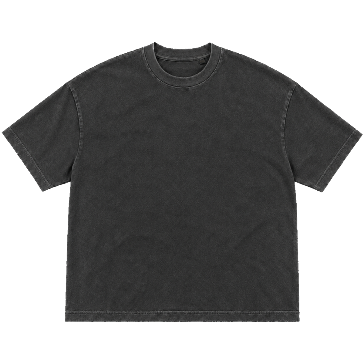 T-shirt FLOW coupe oversized, coloris gris fonce, vue de face