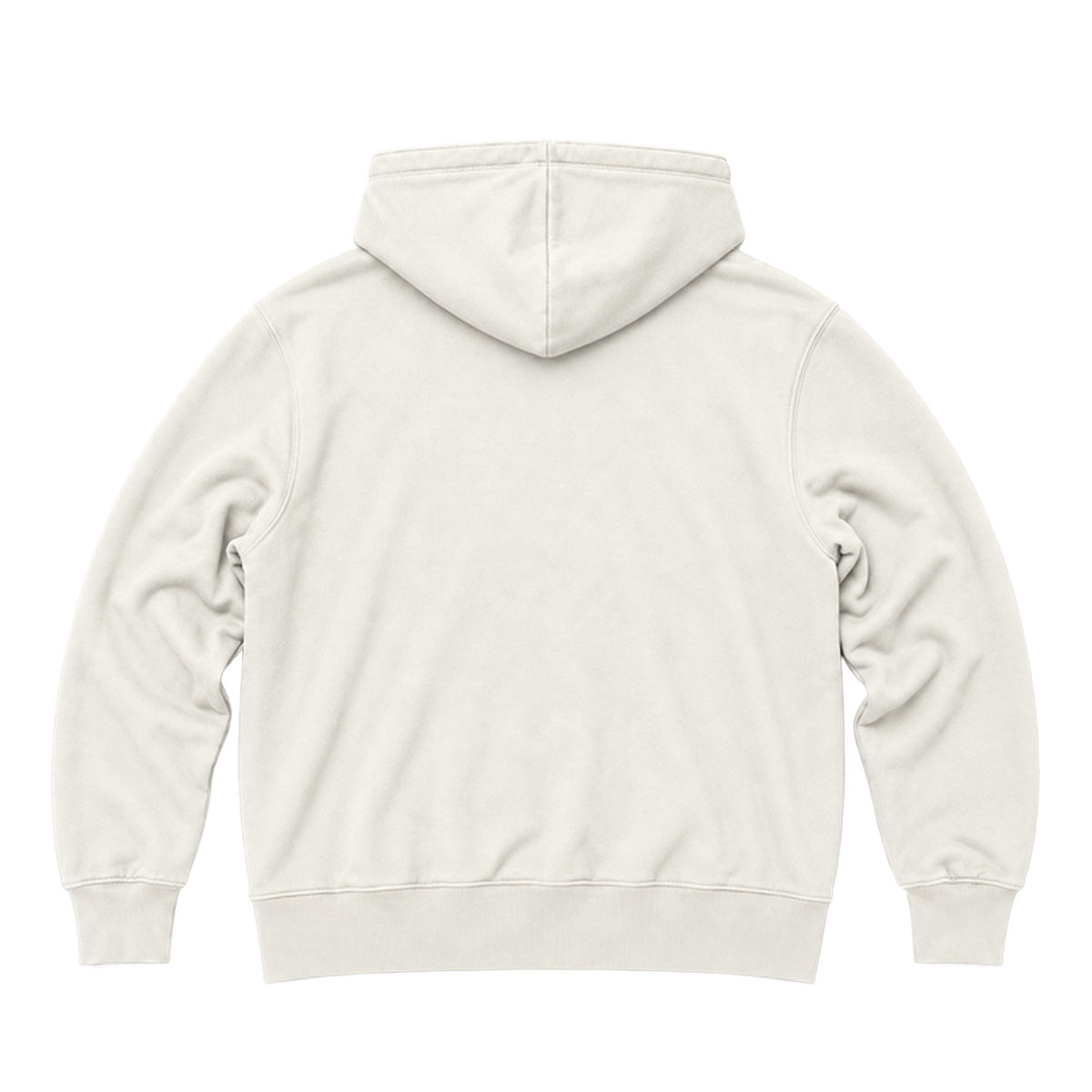 Jacket LAYER coupe relaxed, coloris blanc casse, vue de dos