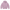 Hoodie FOLD coupe balloon, coloris rose poudre, vue de face