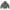 Hoodie FOLD coupe balloon, coloris sauge, vue de dos