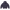 Hoodie FOLD coupe balloon, coloris violet fonce, vue de dos