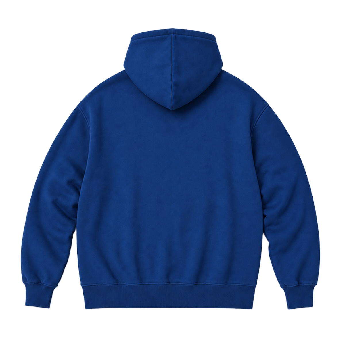 Hoodie FRAME coupe oversized, coloris bleu marine, vue de dos