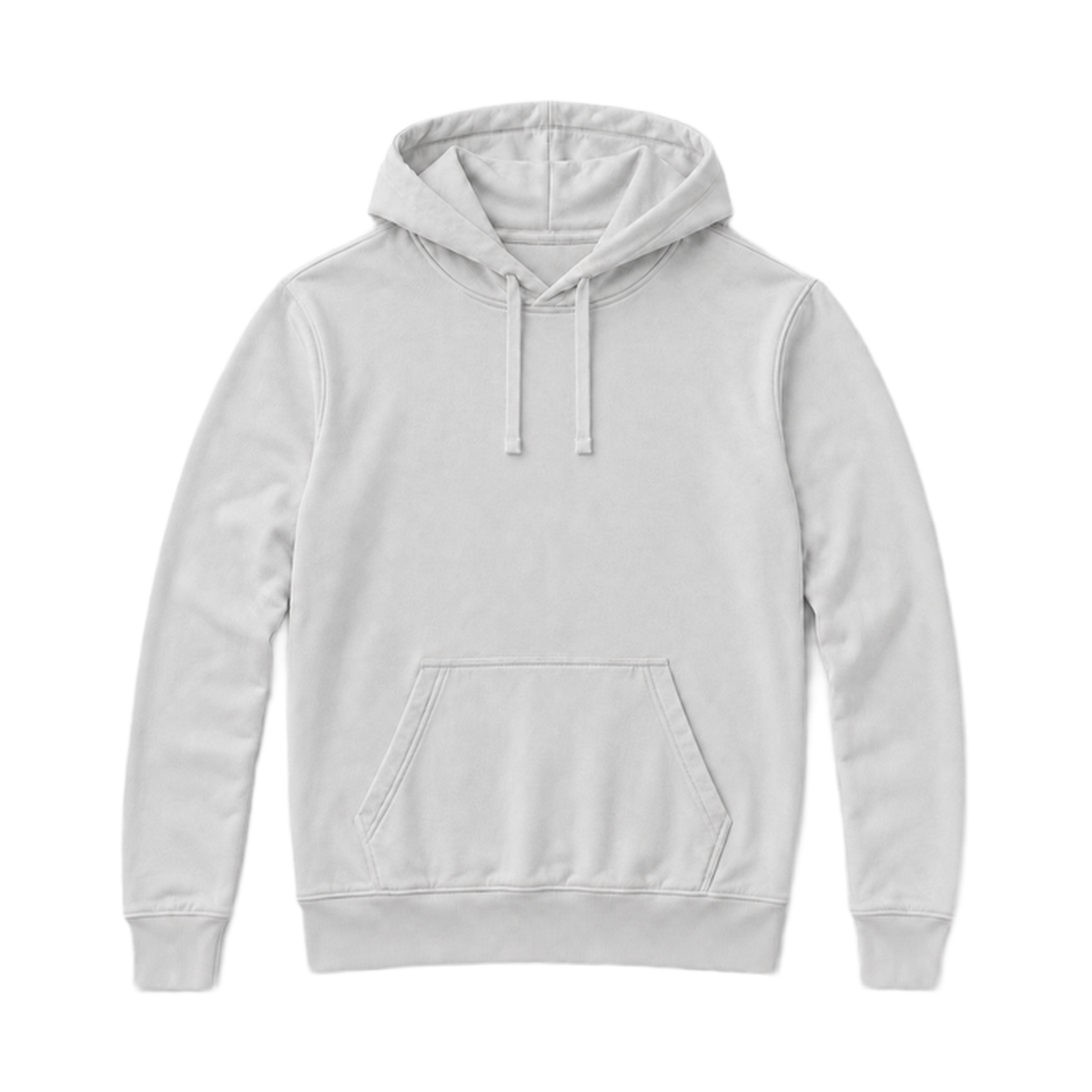 Hoodie SHAPE coupe regular, coloris gris froid, vue de face