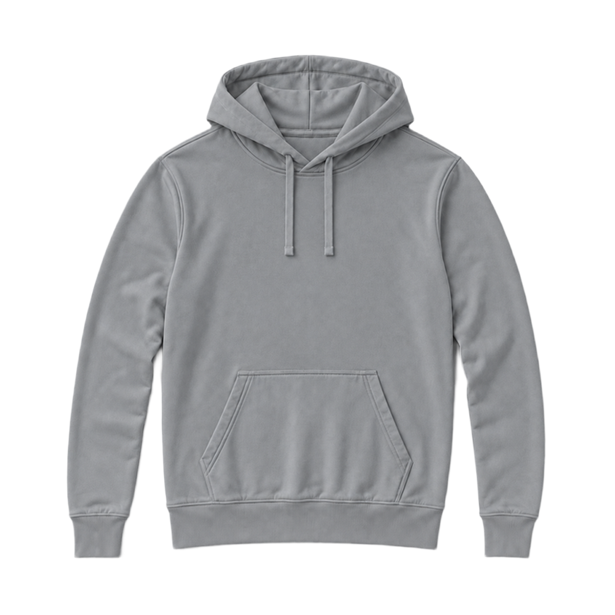 Hoodie SHAPE coupe regular, coloris gris, vue de face