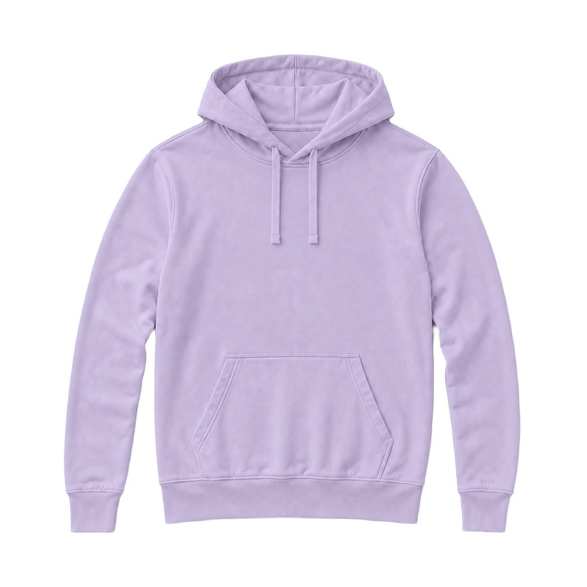 Hoodie SHAPE coupe regular, coloris lavande, vue de face