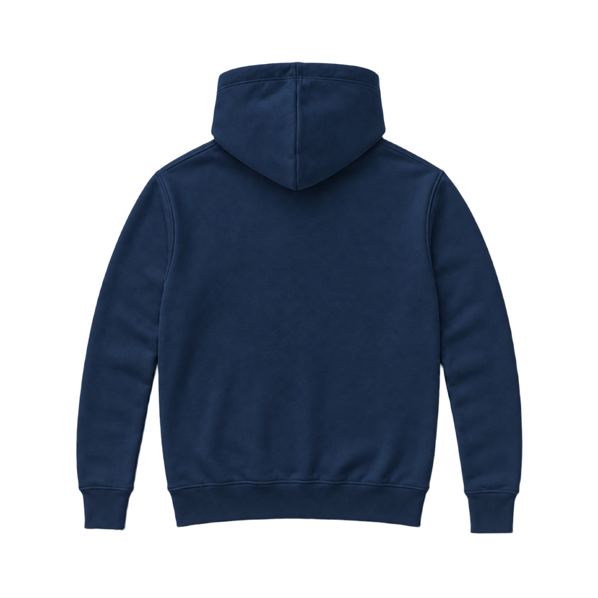 Hoodie SHAPE coupe regular, coloris marine fonce, vue de dos
