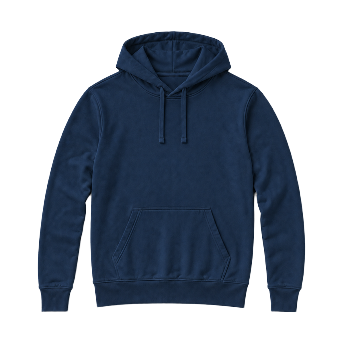 Hoodie SHAPE coupe regular, coloris marine fonce, vue de face