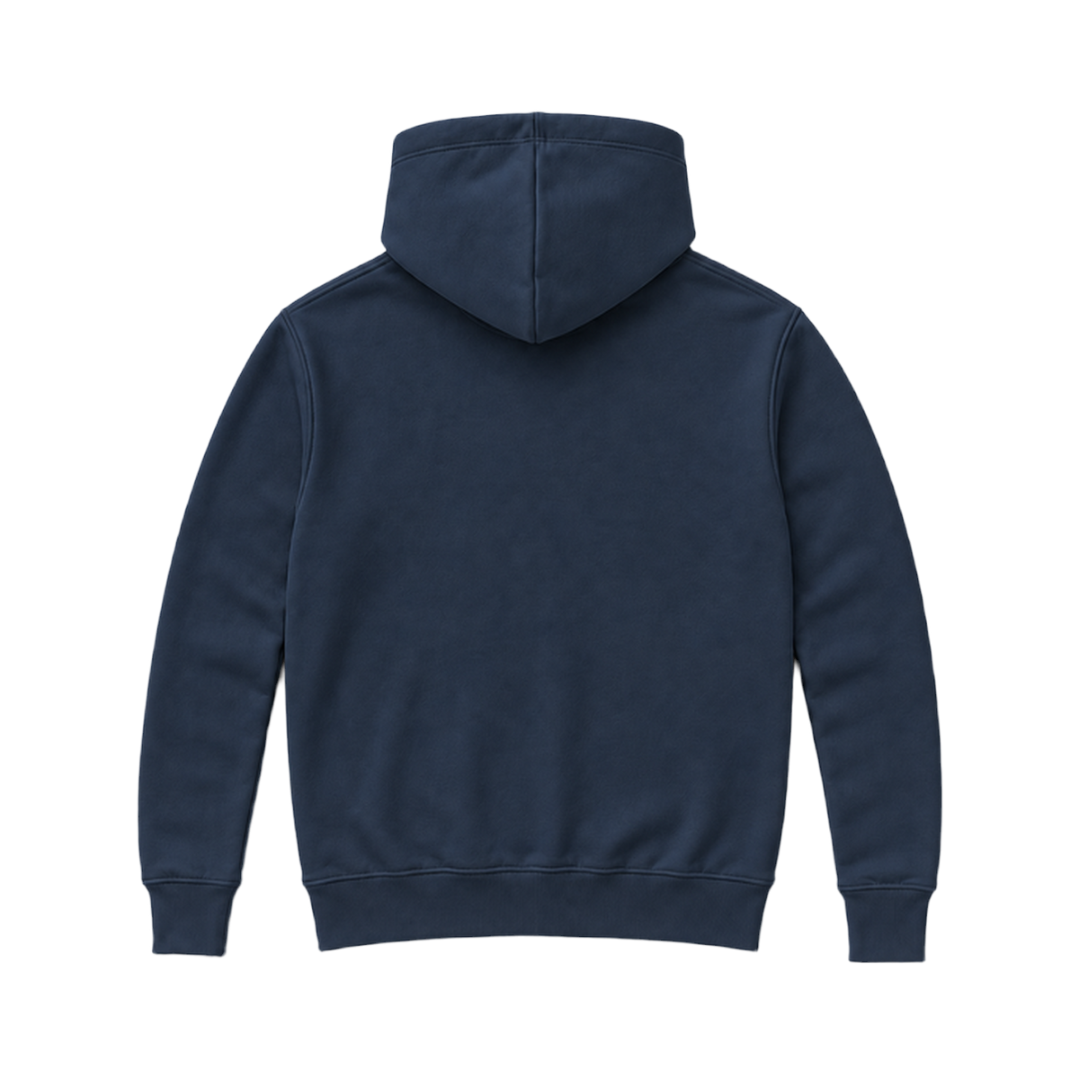 Hoodie SHAPE coupe regular, coloris marine profond, vue de dos